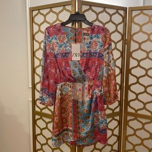 Zara dress small fit